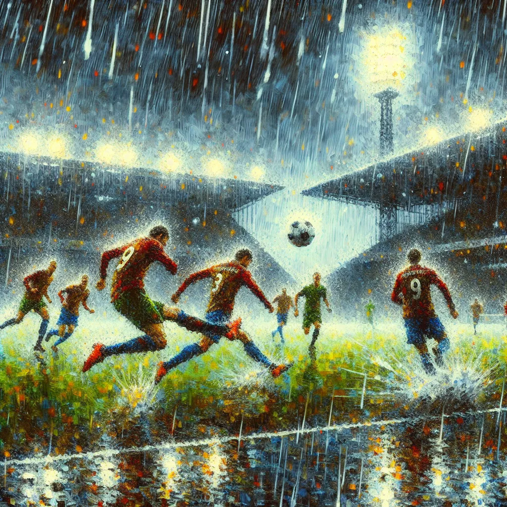 Weather Adaptation: Kicking in Rain and Snow