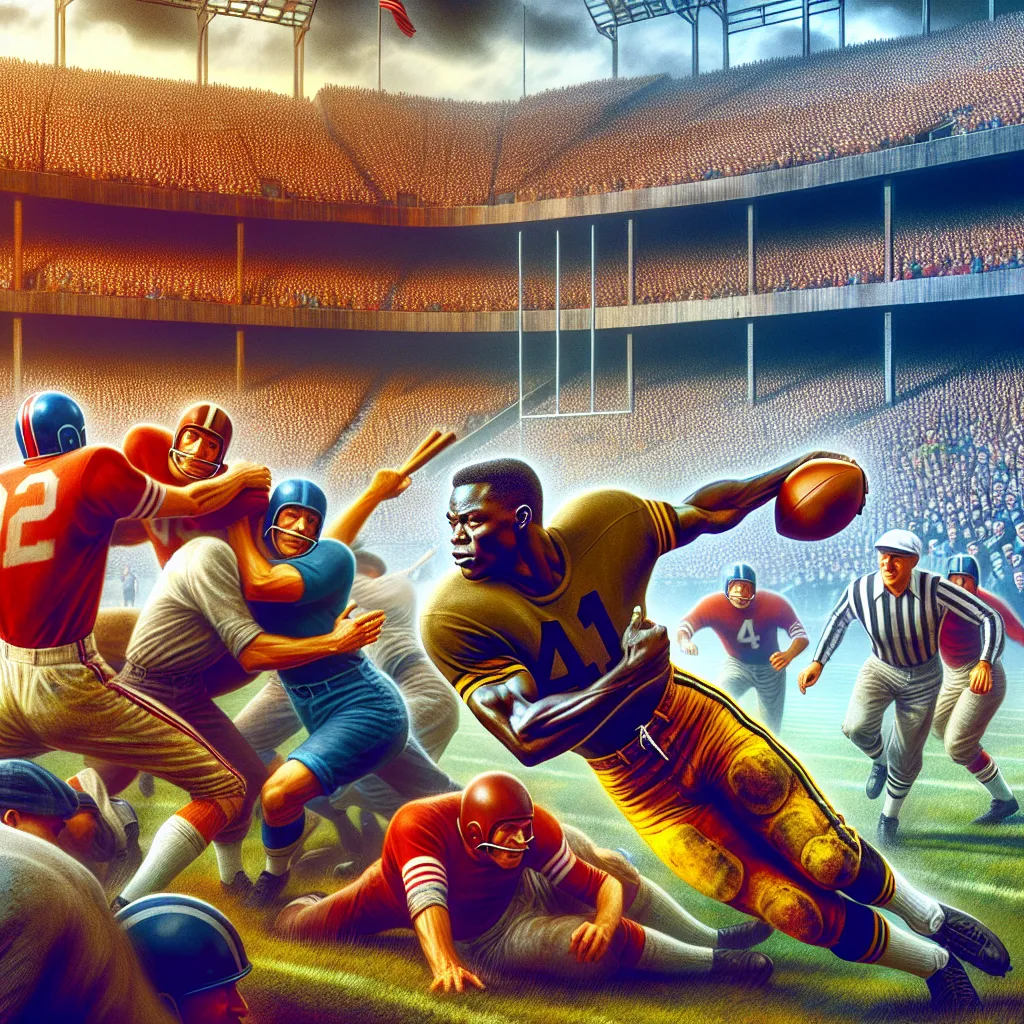Stiff Arm Techniques: Keeping Defenders at Bay