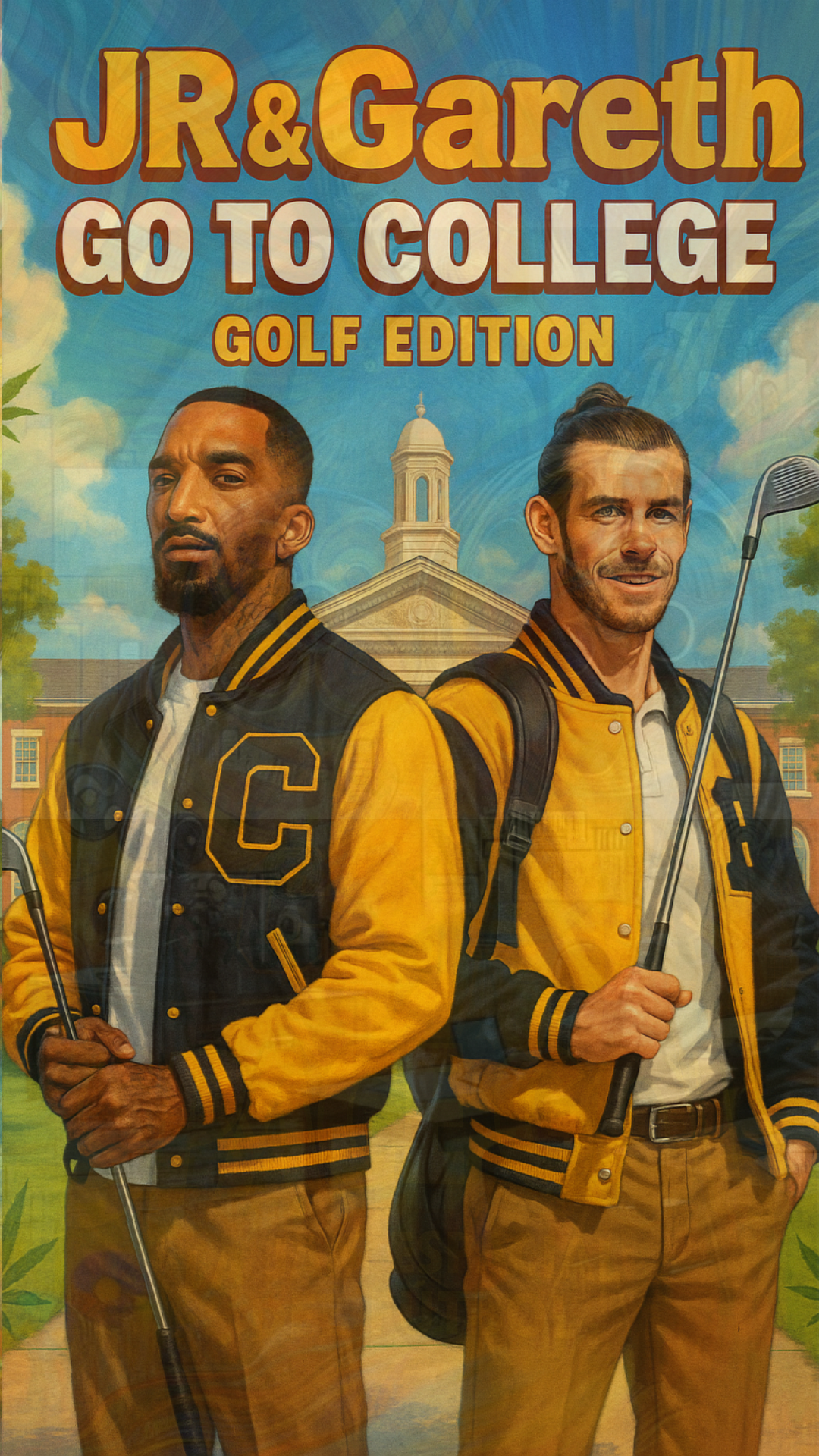 JR & Gareth Go to College: A Country Club Comedy with Championship Swagger ⛳🎓